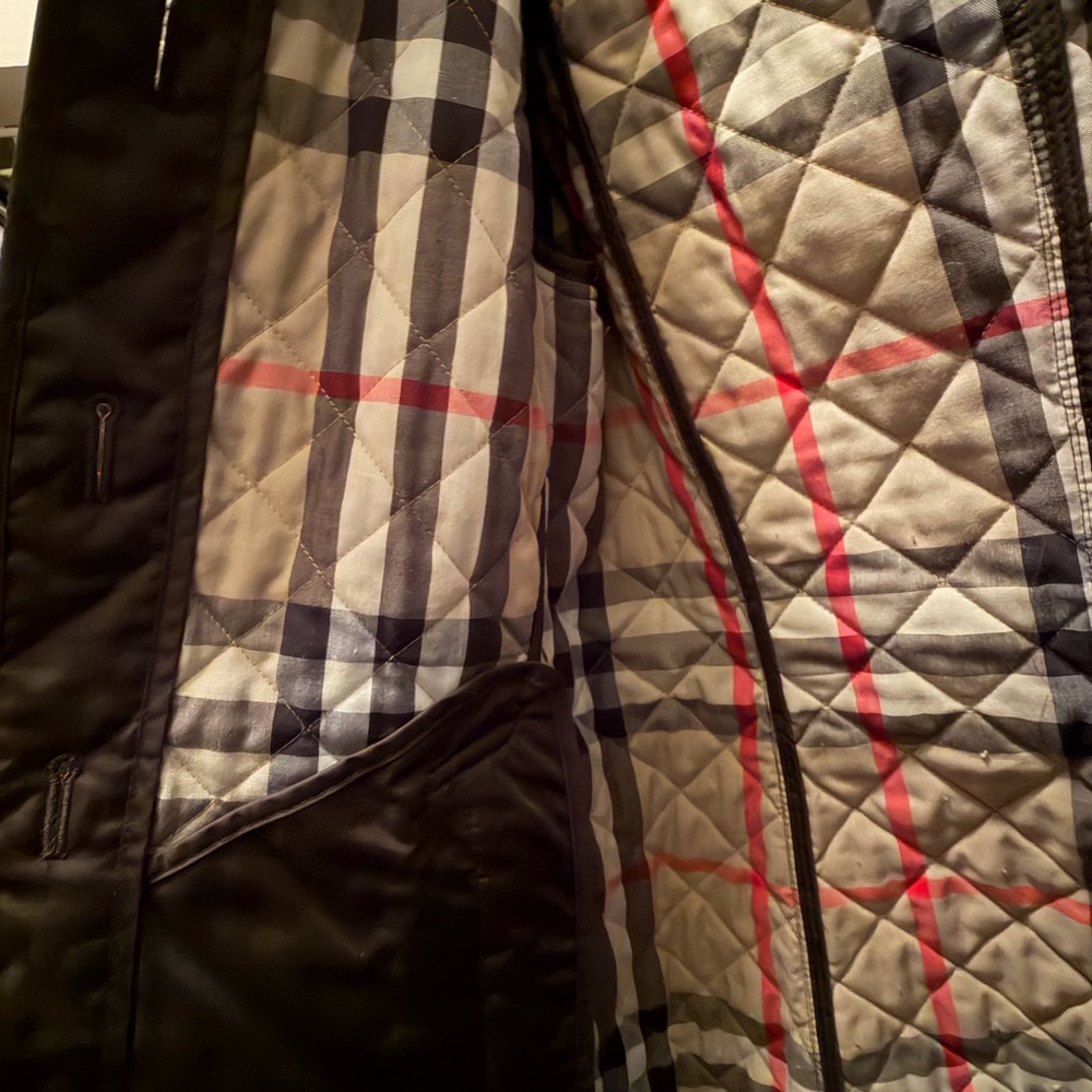 Quilted Button-Front Jacket in Olive - image 7